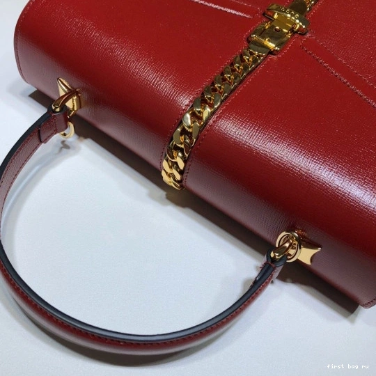 Firstbag ru Sylvie small 1969 handle bag top Gucci 0723